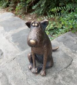 Kolodko: Egyszer volt Budán kutyavásár miniszobor