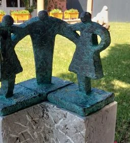 Kolodko: Hármas csárdás miniszobor