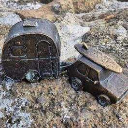 Kolodko: Lakókocsi, szörf, Balaton miniszobor, Szigliget, Szigliget - Egyéb