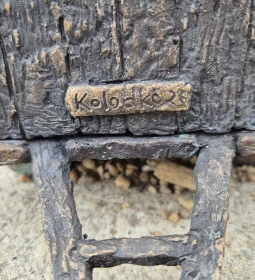 Kolodko: Leo és Fred miniszobor Budapest