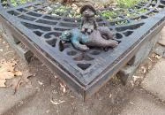 Kolodko: Mása és Paddington miniszobor, Budapest Budapest