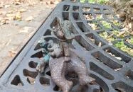 Kolodko: Mása és Paddington miniszobor, Budapest Budapest