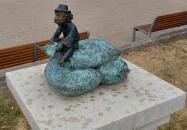 Kolodko: Sókereskedő miniszobor Nyírbátor