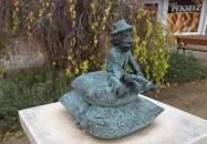 Kolodko: Sókereskedő miniszobor Nagykálló