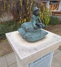 Kolodko: Sókereskedő miniszobor