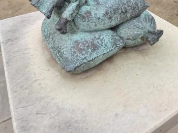 Kolodko: Sókereskedő miniszobor Nagykálló