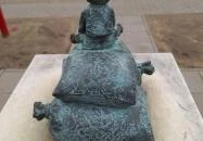 Kolodko: Sókereskedő miniszobor Nagykálló