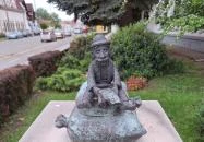 Kolodko: Sókereskedő miniszobor Csenger