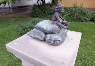 Kolodko: Sókereskedő miniszobor Csenger