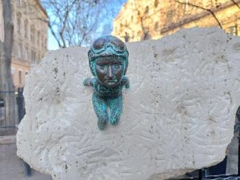 Kolodko: Szenes Hanna miniszobor Budapest