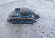 Kolodko: Szomorú tank miniszobra Budapest
