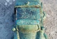 Kolodko: Vissza a jövőbe miniszobor Budapest