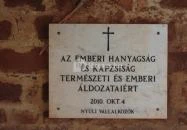 Kolontári iszapkatasztrófa emlékhely Kolontár