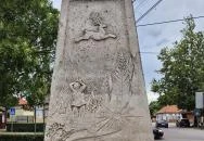 Koncz Gábor szobra Mezőkeresztes