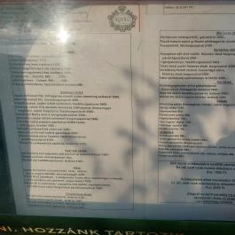 Kőnig Étterem Sóskút - Étlap/itallap