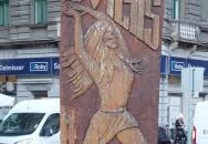 Kopjafa az 1956-os forradalom hőseinek emlékére Budapest