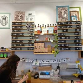 Kornél Art & Café, Budapest - Belső