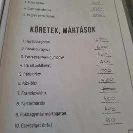 Korona Vendéglő Battonya - Étel/ital