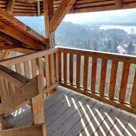 Kós Károly kilátó Zebegény - Belső