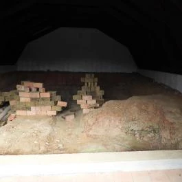 Középkori téglaégető Ôriszentpéter - Belső