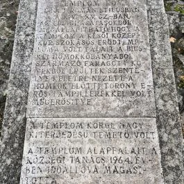 Középkori templomrom Bicske - Egyéb