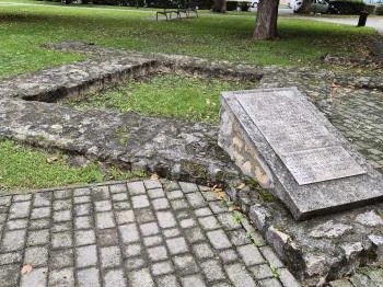 Középkori templomrom Bicske