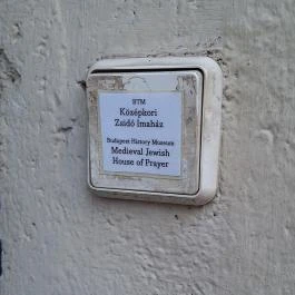 Középkori Zsidó Imaház Budapest - Egyéb