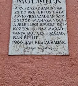 Középkori Zsidó Imaház