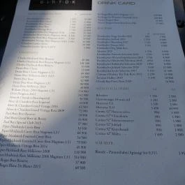 Kreinbacher Bistro Somlóvásárhely - Étlap/itallap