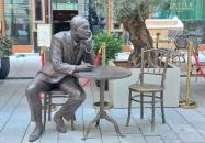 Krúdy Gyula szobra Budapest