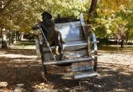 Krúdy Gyula szobra Siófok