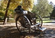 Krúdy Gyula szobra Siófok