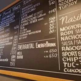 Krúdy Söröző Budapest - Étlap/itallap