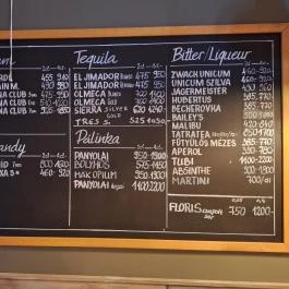 Krúdy Söröző Budapest - Étlap/itallap