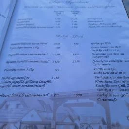 Kukorica Csárda, Balatonújlak - Étlap/itallap