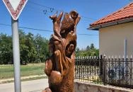 Kukorica Jancsi szobor Jenő