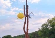 Kun bálvány Berekfürdő