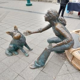 Kutyás lány szobor, Budapest - Egyéb