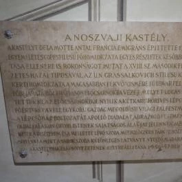 De La Motte kastély Noszvaj - Egyéb