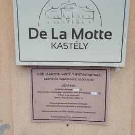 De La Motte kastély Noszvaj - Egyéb