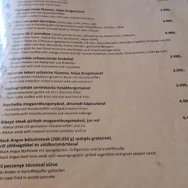La Pergola Pizzéria Tapolca - Étlap/itallap