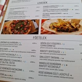 La Piazza Budapest - Étlap/itallap
