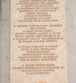 Lajosmizse címere emlékmű