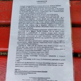 Lámpamúzeum Zsámbék - Egyéb