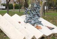 Lengyel repülősök emlékműve Lajosmizse