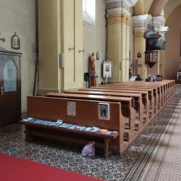 Letkési Mennybemenetel templom Letkés - Belső