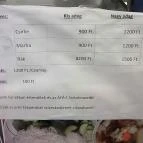 Pho Ha Noi - Lehel Csarnok Budapest - Étlap/itallap