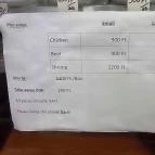 Pho Ha Noi - Lehel Csarnok Budapest - Étlap/itallap