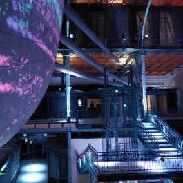 Light Art Museum Budapest - Belső