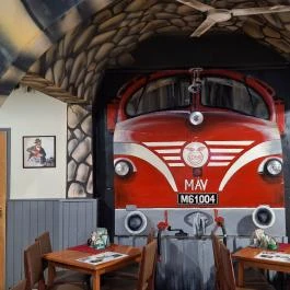 Lokomotiv étterem Tapolca - Belső